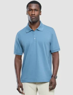 Active Polo Blue Tide