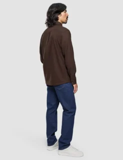 All-Day Oxford Shirt Dark Brown
