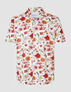 Bowling Short Sleeve Shirt Botanical