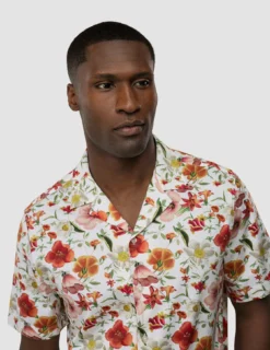 Bowling Short Sleeve Shirt Botanical