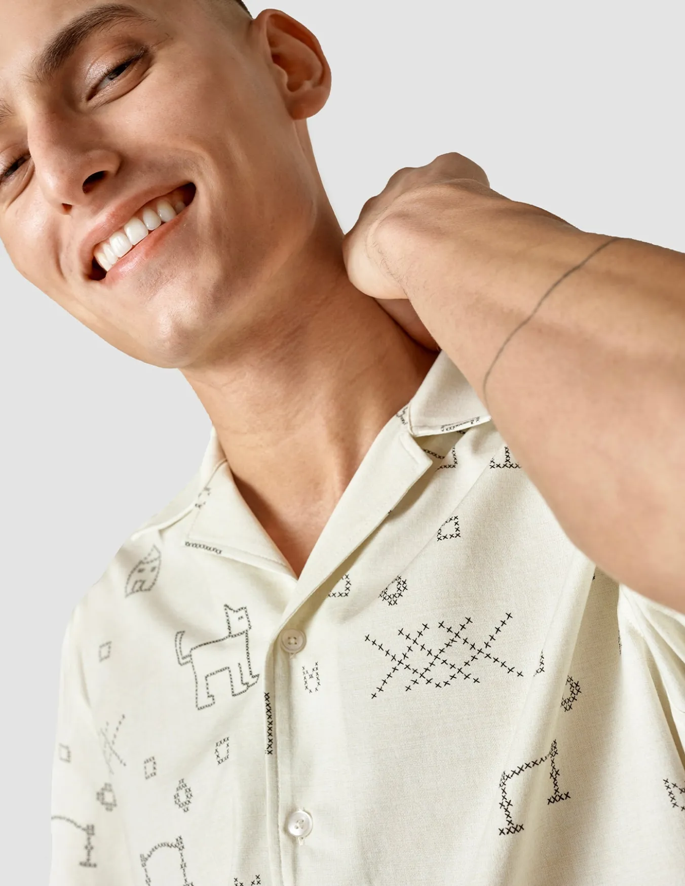 Bowling Short Sleeve Shirt Mojave