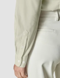 Business Shirt Slim Pastel Green