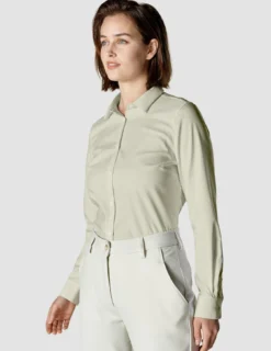 Business Shirt Slim Pastel Green