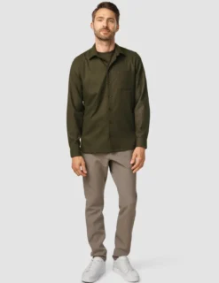 Casual Shirt Forest Green