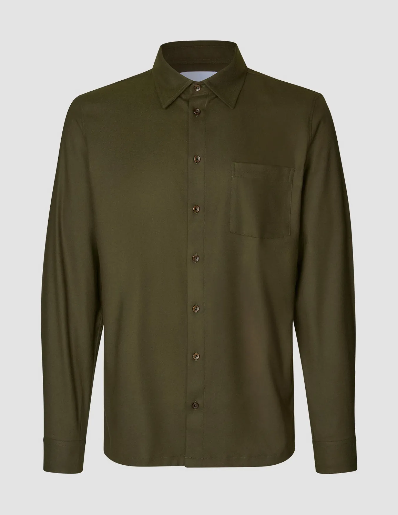 Casual Shirt Forest Green