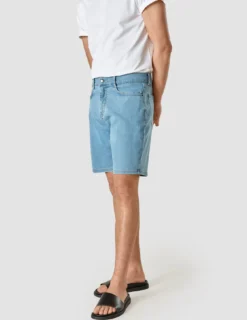 Classic Denim Shorts Bright Blue