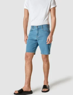 Classic Denim Shorts Light Blue
