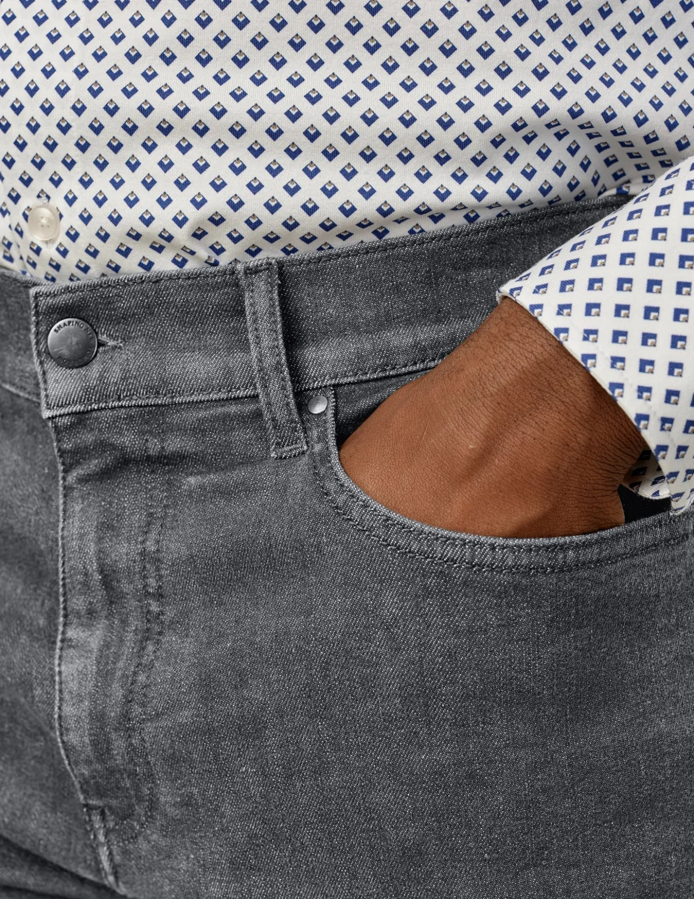 Classic Jeans Regular Dark Grey