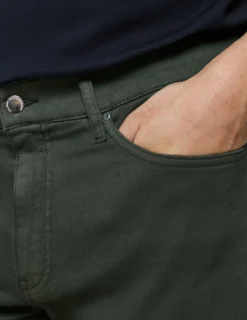 Classic 5-Pocket Pants Regular Green
