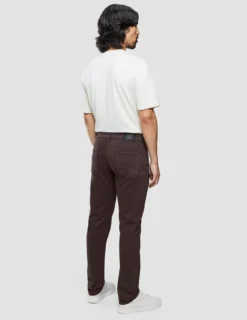 Classic 5-Pocket Pants Slim Dark Brown