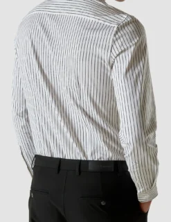 Classic Shirt Black Stripes Regular