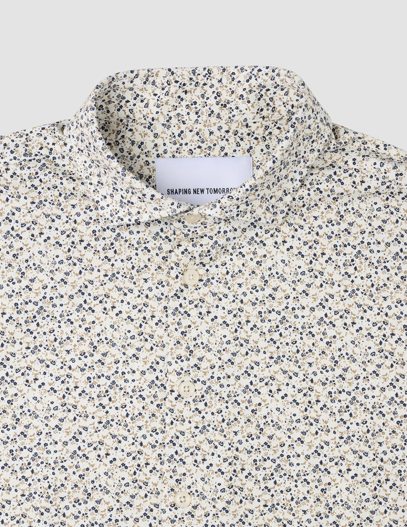 Classic Shirt Bluebell Flowers Regular