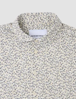 Classic Shirt Bluebell Flowers Slim