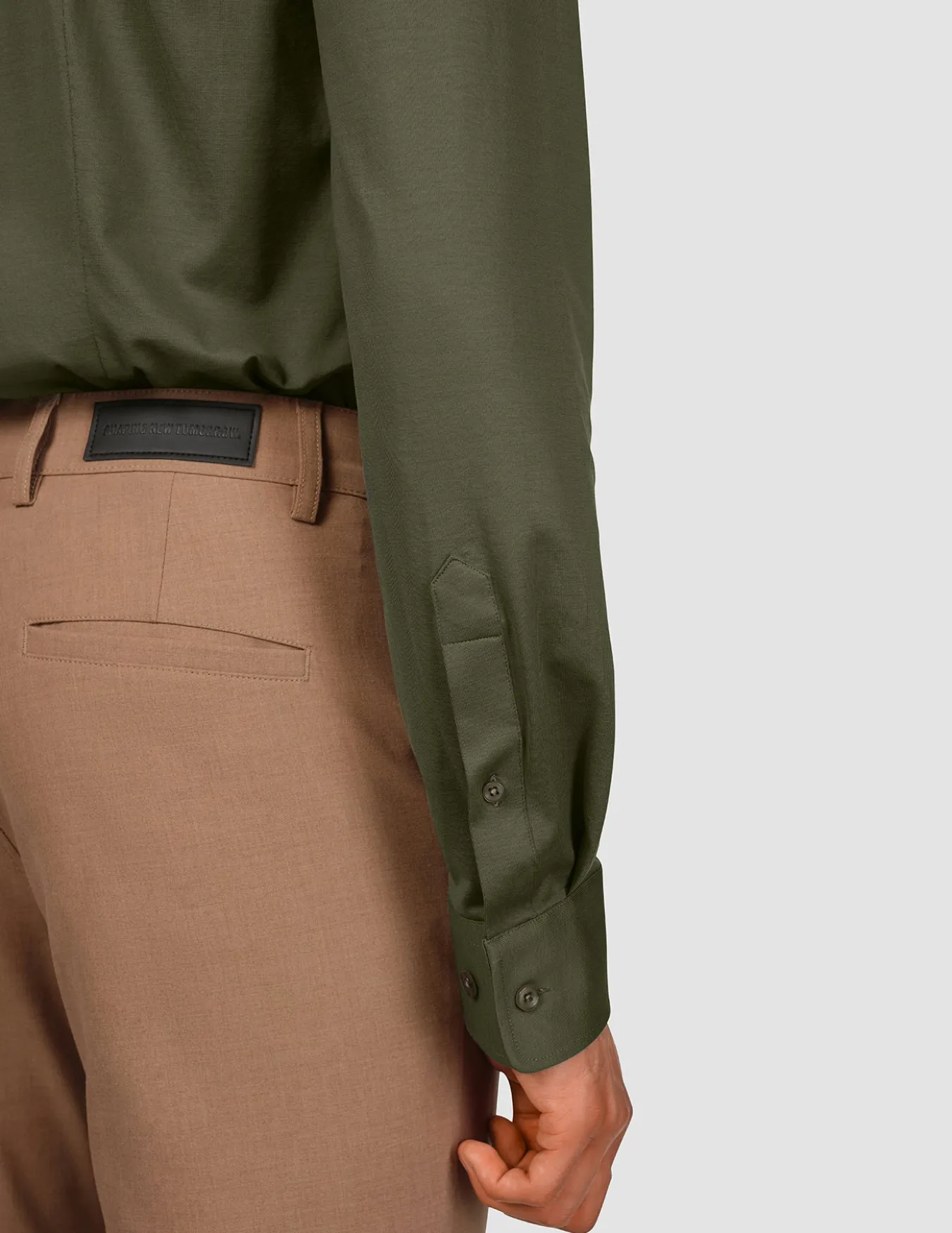 Classic Shirt Clover Green Regular
