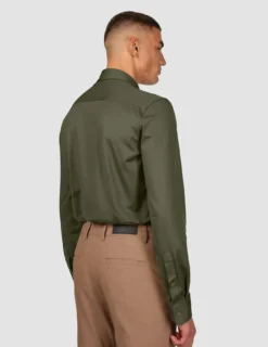 Classic Shirt Clover Green Slim