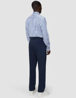 Classic Shirt Dusky Blue Stripe Regular
