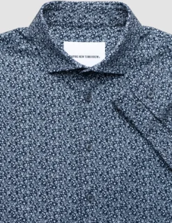 Classic Shirt Floral Allover Navy Regular