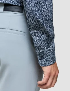 Classic Shirt Floral Allover Navy Slim