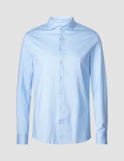 Classic Shirt Light Blue Twill Slim