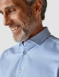 Classic Shirt Light Blue Twill Slim