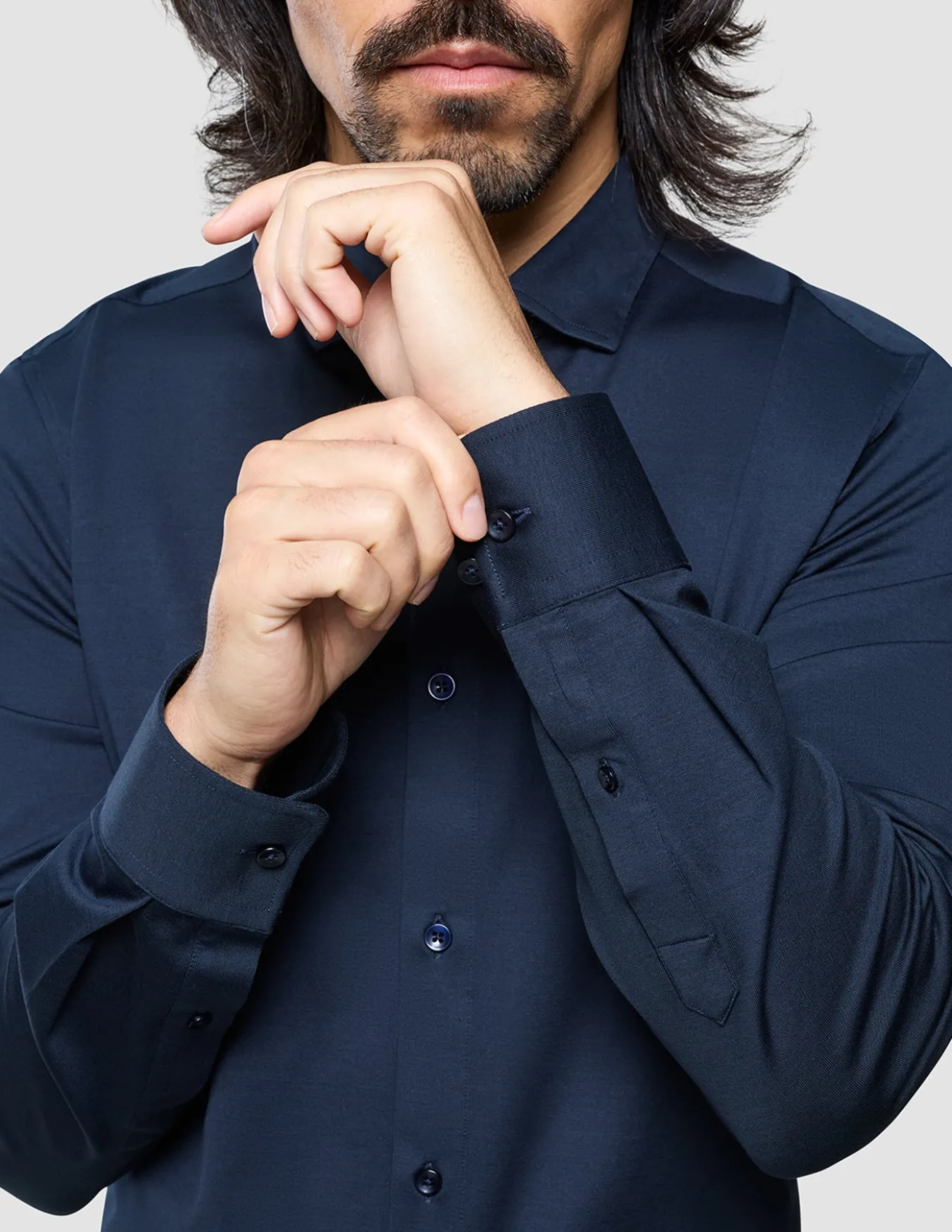 Classic Shirt Midnight Blue Slim