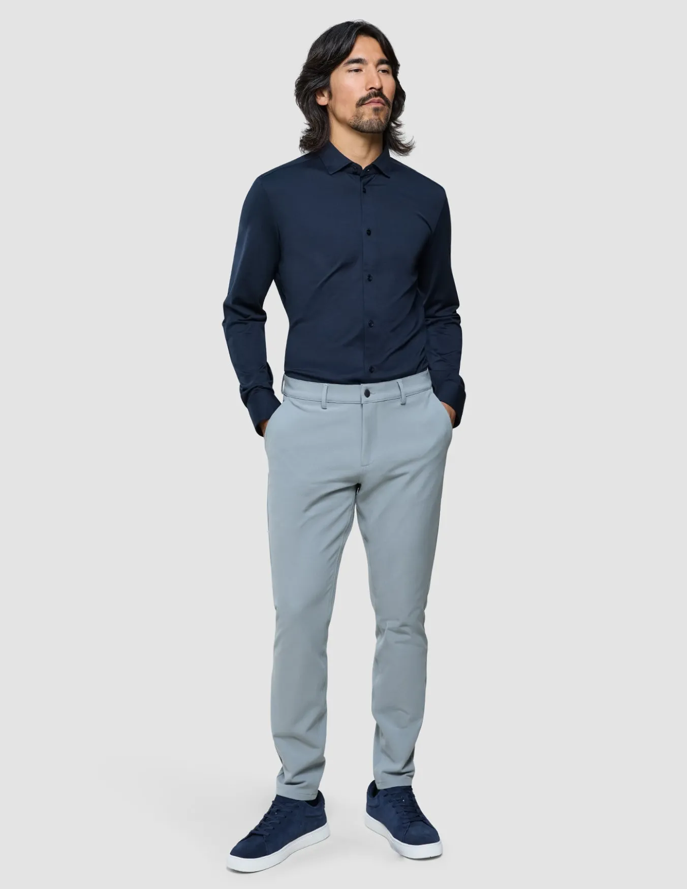 Classic Shirt Midnight Blue Slim