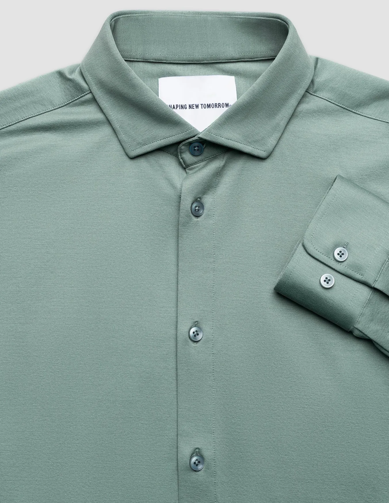Classic Shirt Mist Green Regular