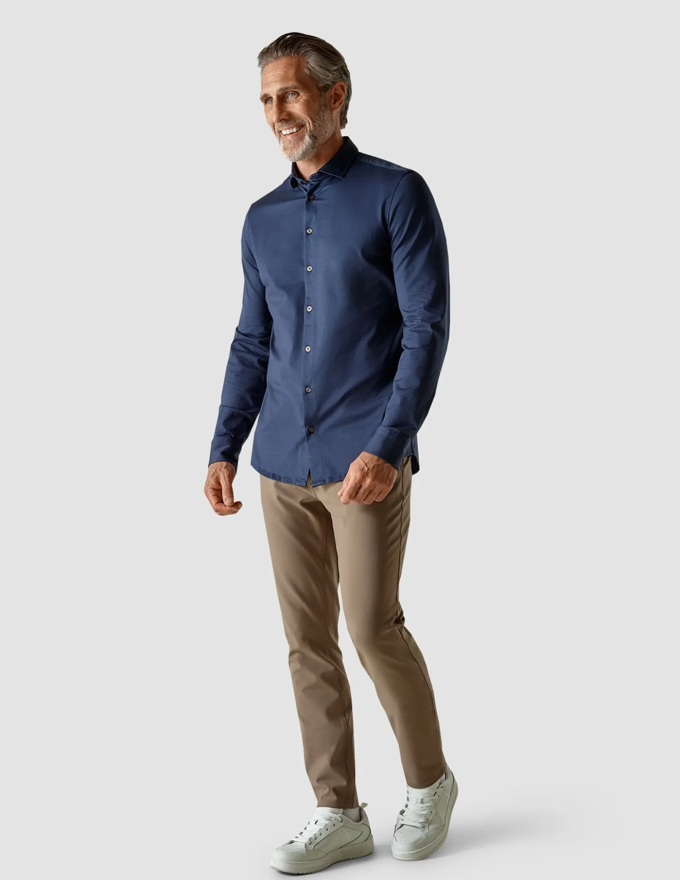 Classic Shirt Navy Regular