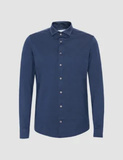 Classic Shirt Navy Slim