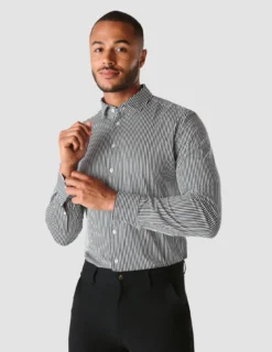 Classic Shirt Navy Stripes Regular