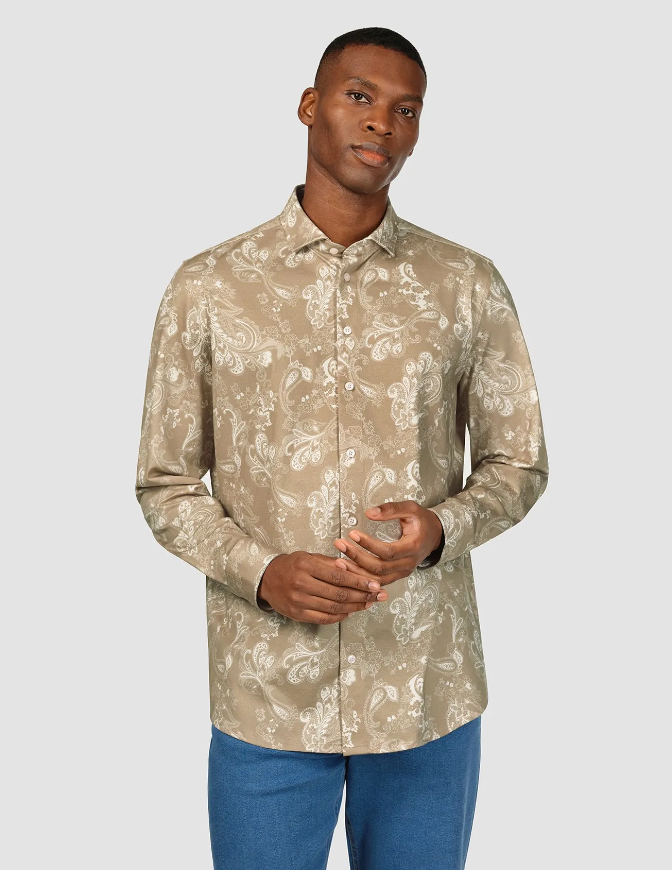 Classic Shirt Paisley Slim