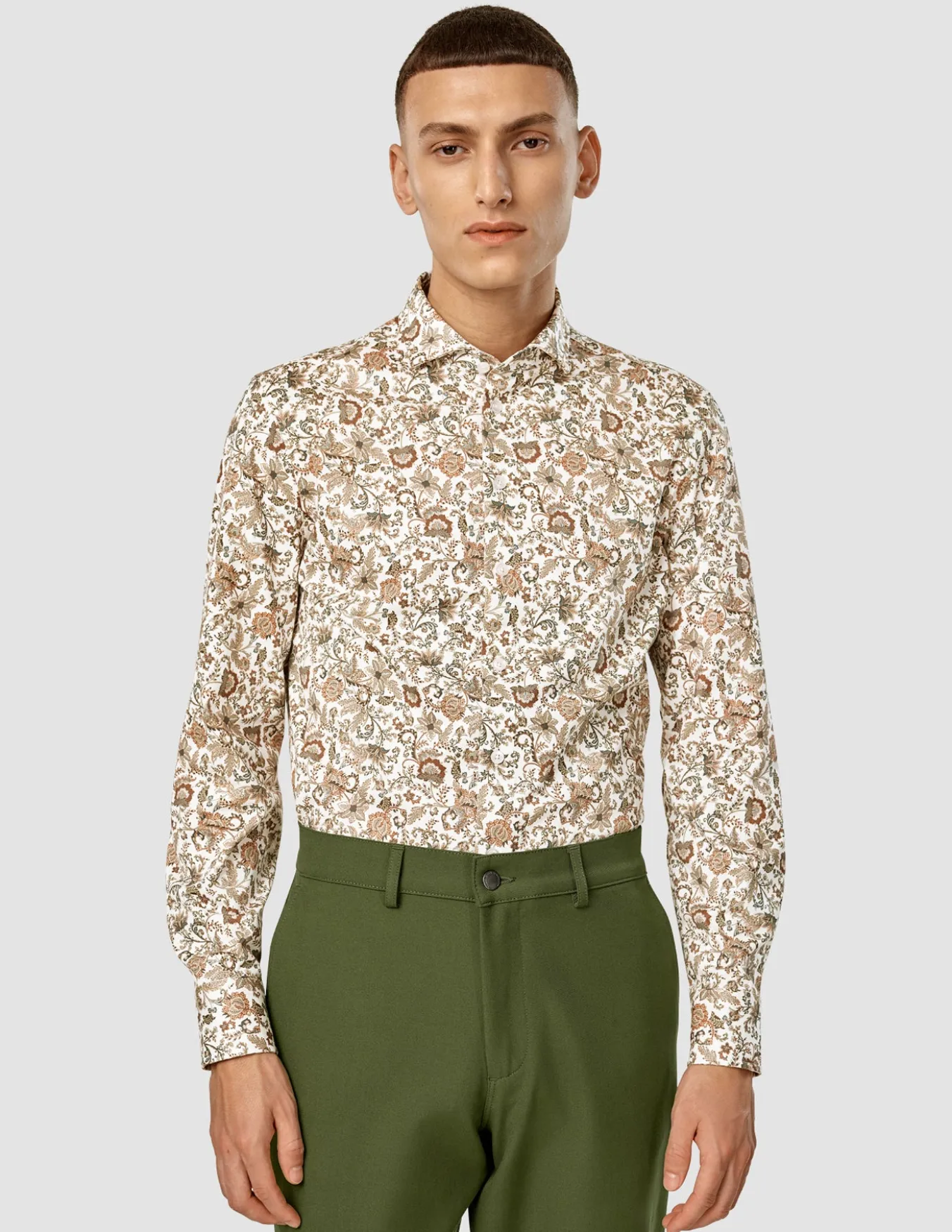 Classic Shirt Regular Copper Bloom