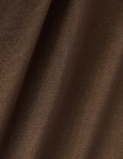 Classic Shirt Saddle Brown Slim