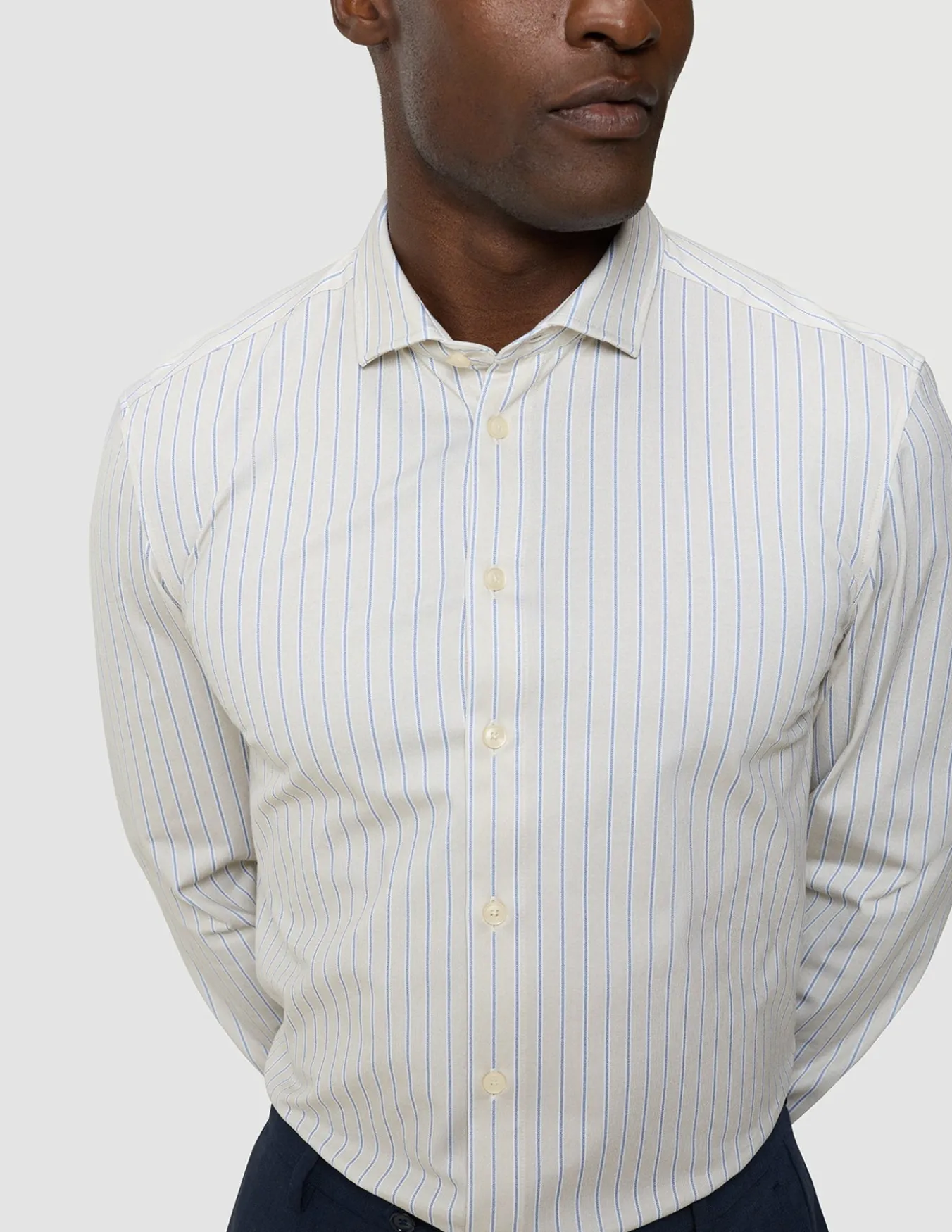 Classic Shirt Sandy Stripes Regular