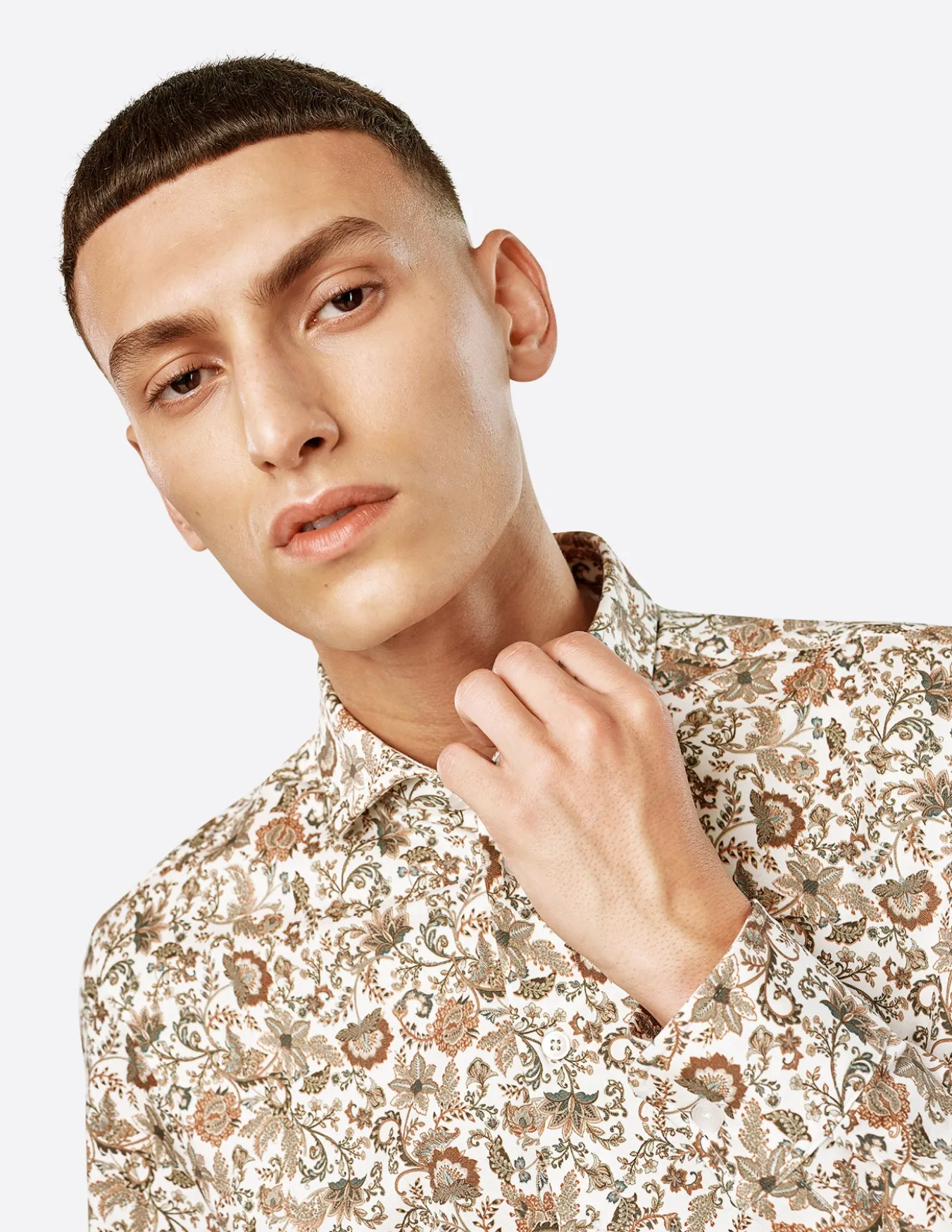 Classic Shirt Slim Copper Bloom