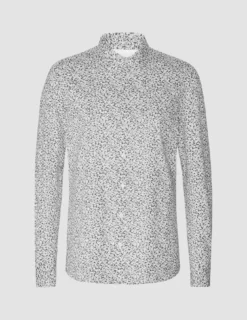 Classic Shirt Steel Flowers Slim
