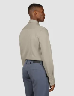 Classic Shirt Stone Beige Slim