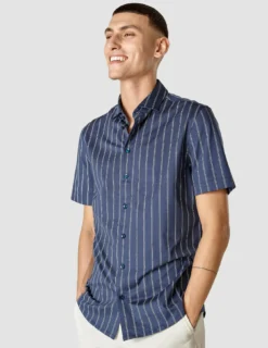 Classic Short Sleeve Shirt Deep Ocean