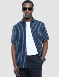 Classic Short Sleeve Shirt Deep Ocean