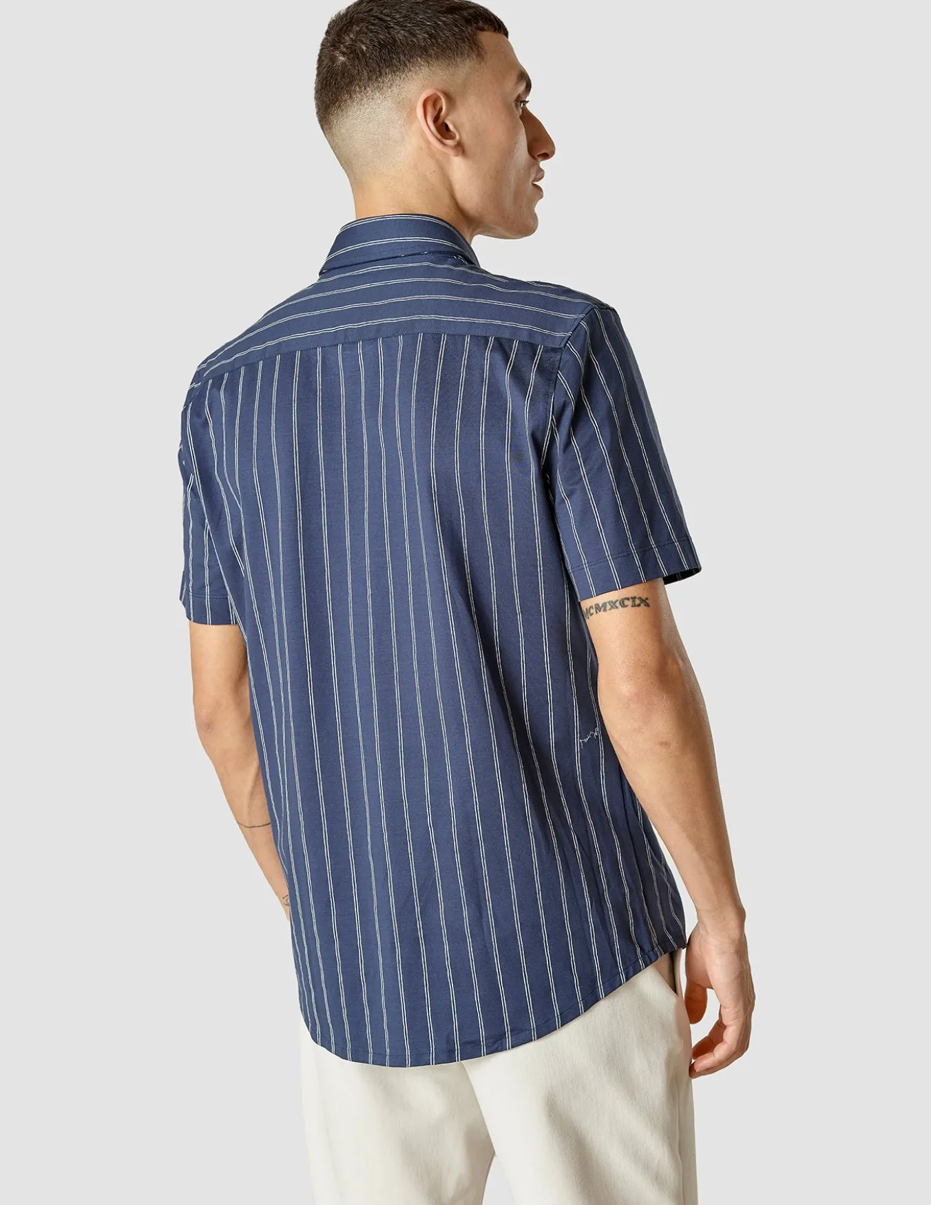 Classic Short Sleeve Shirt Deep Ocean