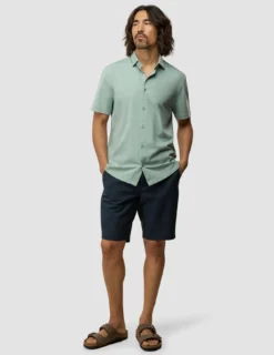 Classic Short Sleeve Shirt Fresh Green