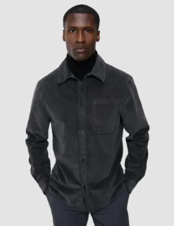 Corduroy Overshirt Dark Grey