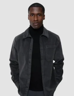 Corduroy Overshirt Dark Grey