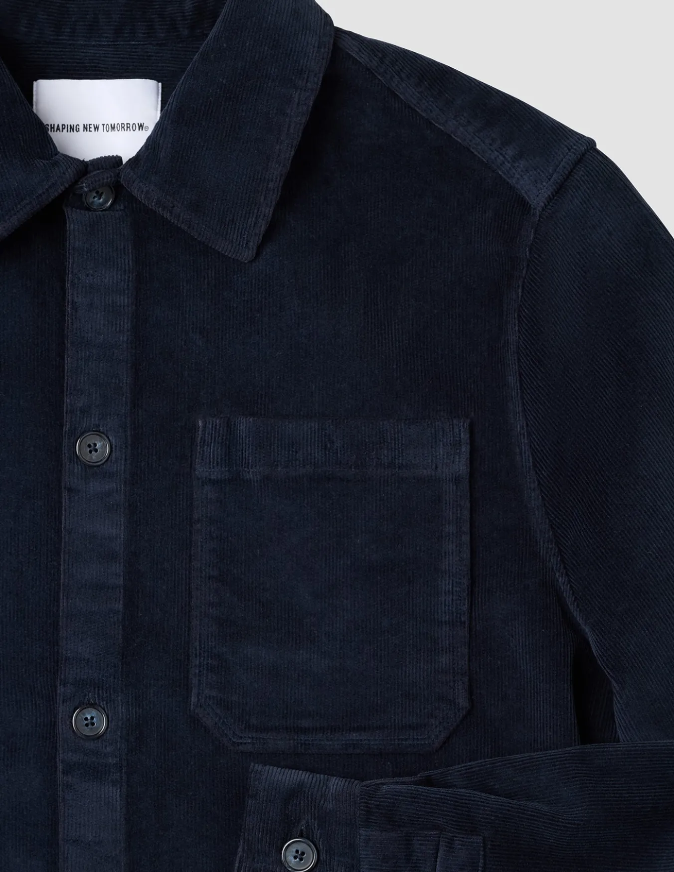 Corduroy Overshirt Dark Navy