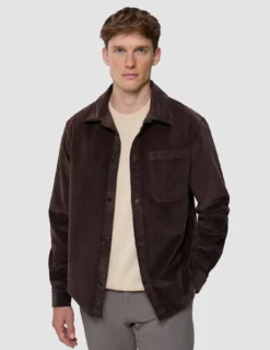 Corduroy Overshirt Espresso
