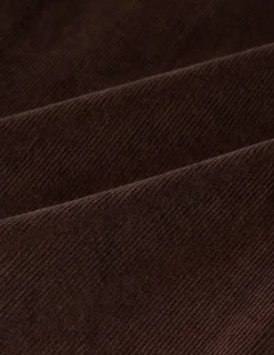 Corduroy Overshirt Espresso