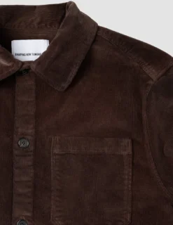 Corduroy Overshirt Espresso