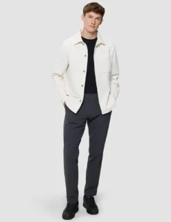 Corduroy Overshirt Off White
