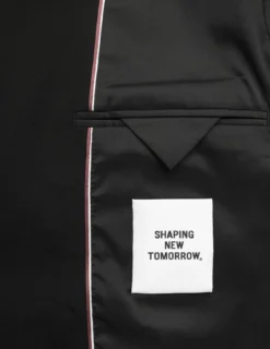 Double Breasted Essential Blazer Black