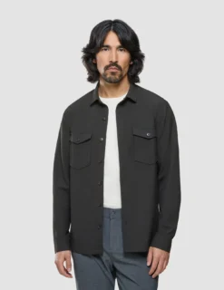 Ease Overshirt Black
